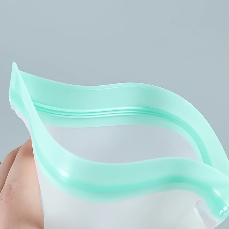 19 Pack Dishwasher Safe Reusable Bag Set, Silicone, Extra Thick Leak Proof Reusable Freezer Bags, BPA-Free Reusable Food Storage Bags for Lunch Meat Vegetables