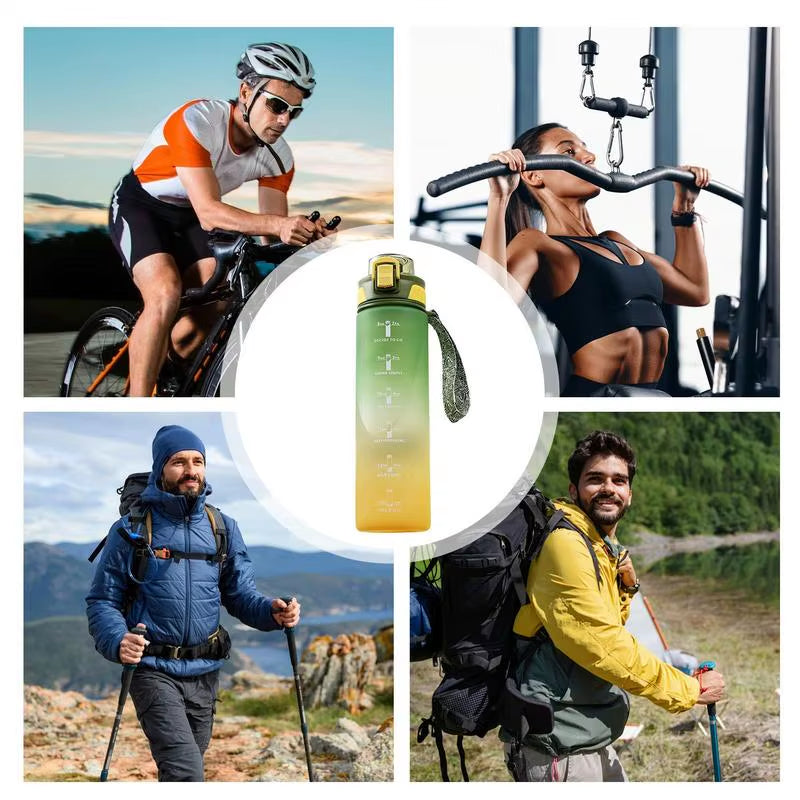 Drinking Water Bottle Drinking Water Jugs 1000Ml Large Capacity Travel Water Bottle Sport Drinking Bottle for School Running