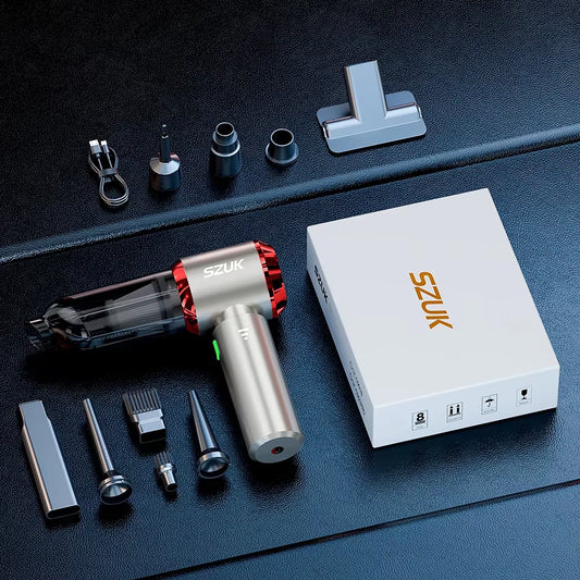 C012 985000Pa Car Vacuum Cleaner Portable Handheld Wireless Machianr Mini Vacuum Cleaner Strong Suction Car Vacuum Cleaner