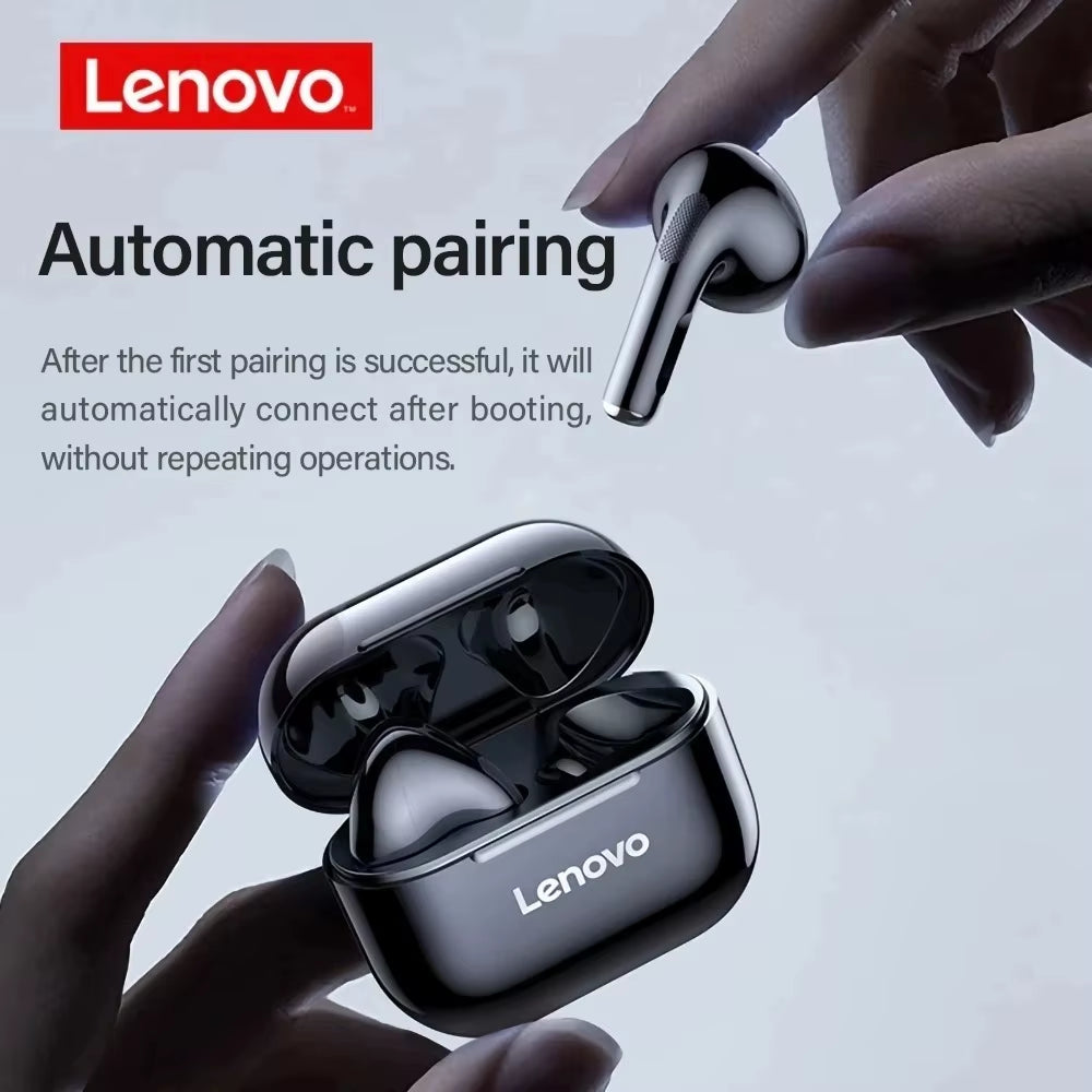 LP40 NEW Bluetooth V5.0 Earphones Anti-Sweat Lightweight Headphones Compatible with Smart Phone Laptop Computer Earbuds