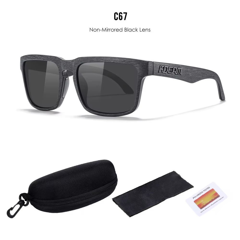 2025  Polarized Sunglasses for Men Women Fashion Unisex Brand Trendy Outdoor Eyewear for Couple Mirror Red Lens