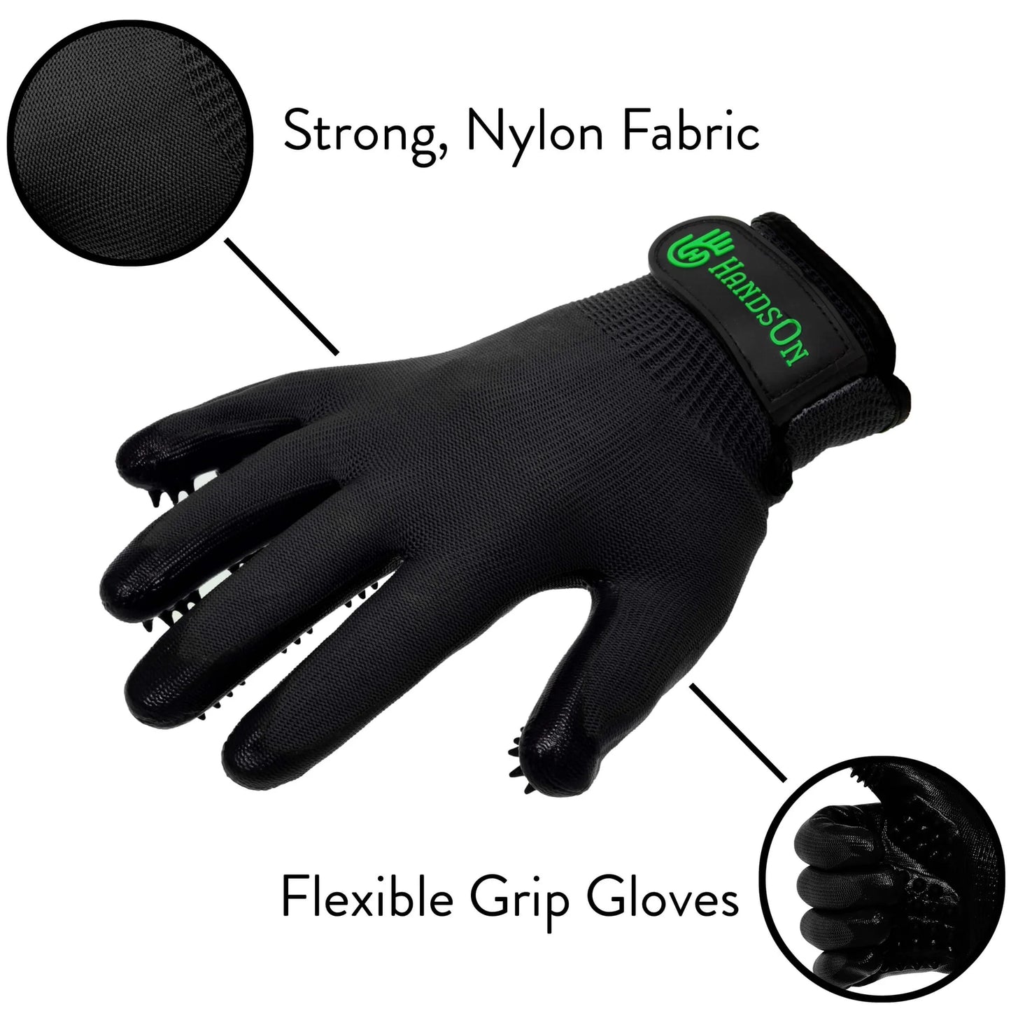 TD HandsOn Pet Grooming Gloves