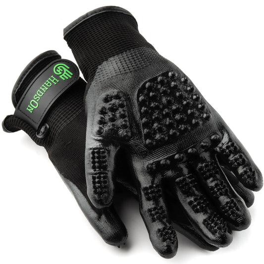 TD HandsOn Pet Grooming Gloves