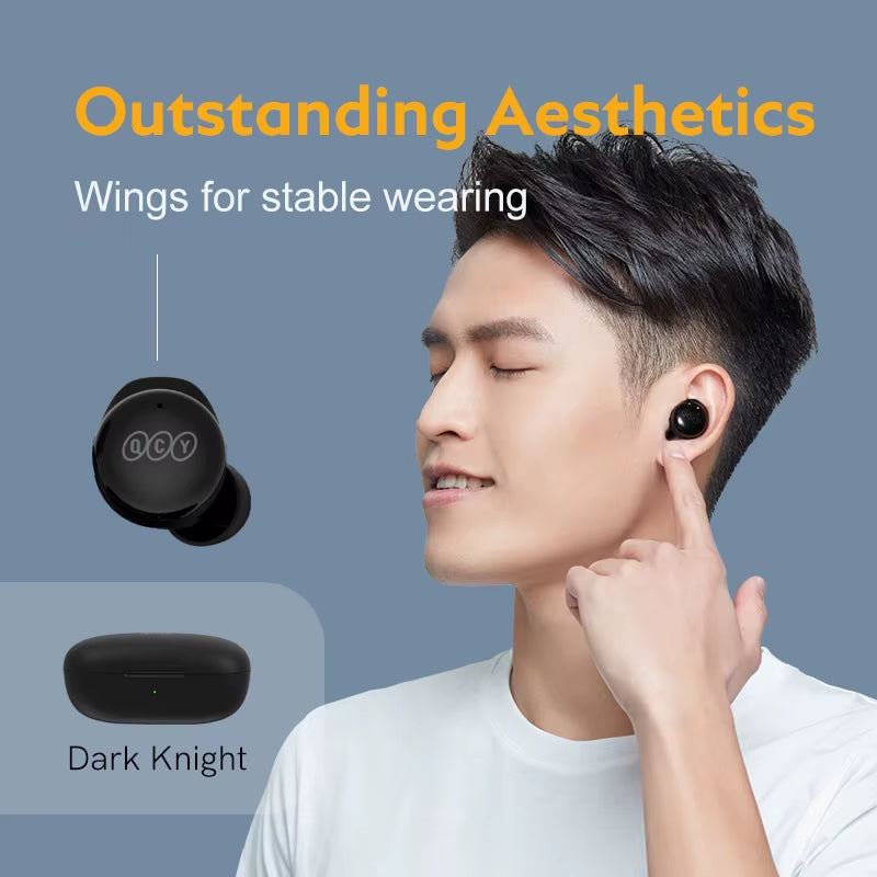 T17 Earphone Bluetooth 5.3 True Wireless Earbuds HIFI Headphone Touch Control Low Latency Mode ENC Earbud Long Standby 26H