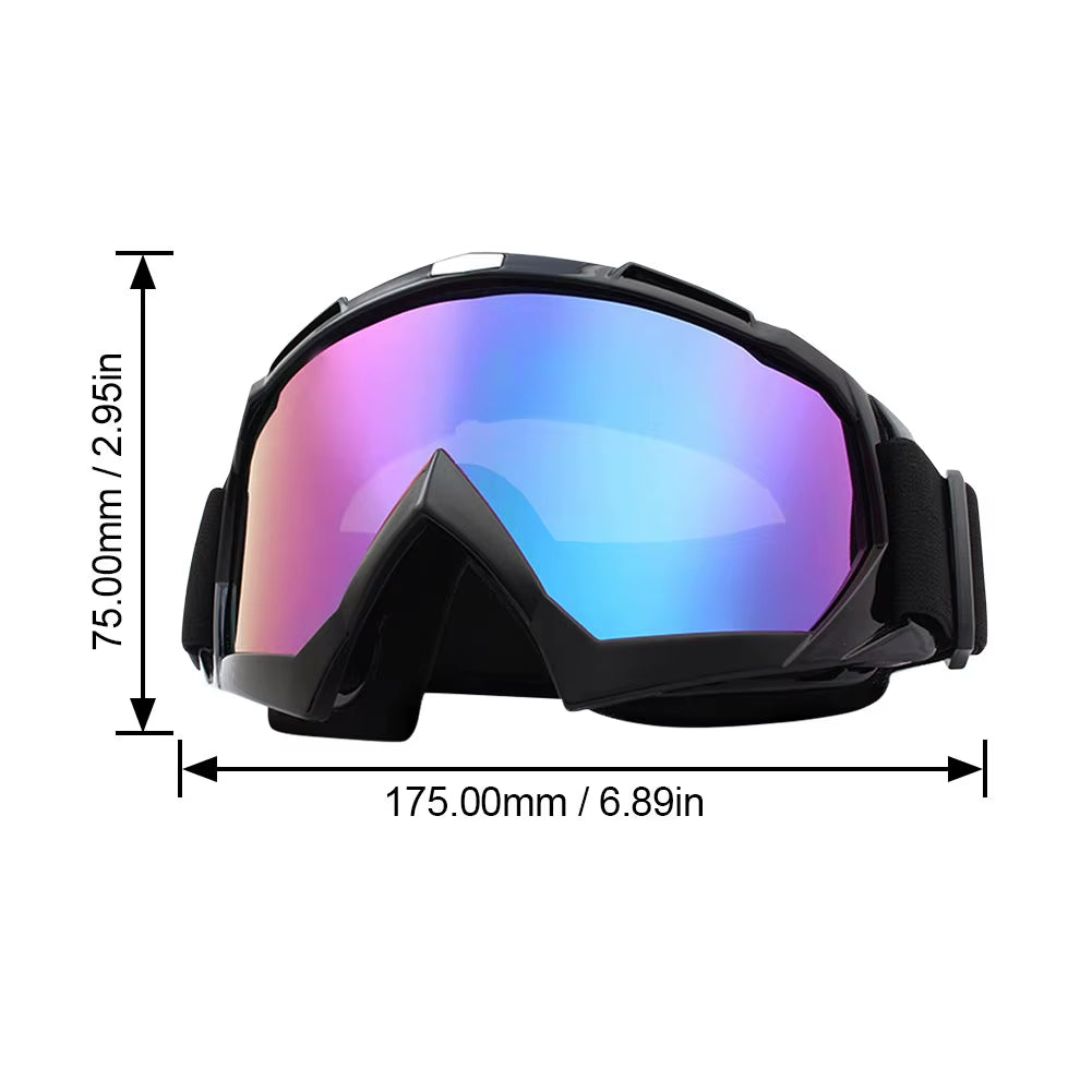 Cycling Sunglasses Windproof Snow Sunglasses Anti-Fog Protective Goggles UV Protection for Winter Outdoor Sport
