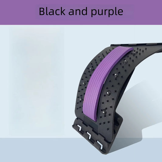 Yoga-Friendly Back Stretching Device - Home Lumbar Massager | Back Traction Tool for Fitness & Back Opening Exercise