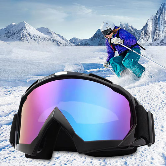 Cycling Sunglasses Windproof Snow Sunglasses Anti-Fog Protective Goggles UV Protection for Winter Outdoor Sport