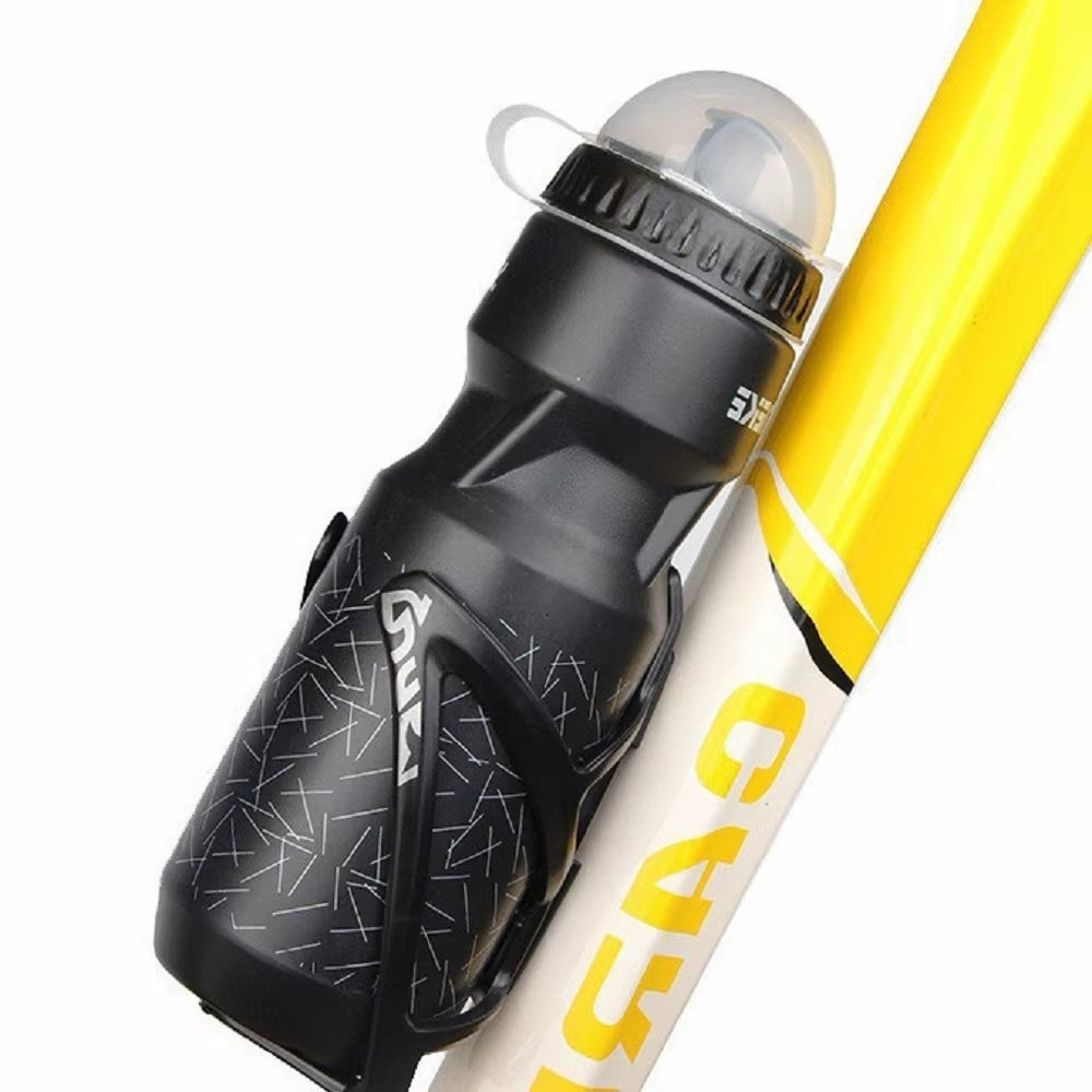 Universal Bicycle Bottle Cage with 750Ml Water Bottle Lightweight Bike Water Bottle Holder Bottle Bracket for Mountain Road Bike