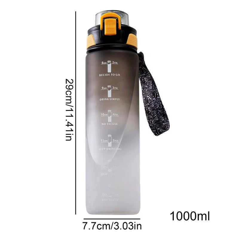 Drinking Water Bottle Drinking Water Jugs 1000Ml Large Capacity Travel Water Bottle Sport Drinking Bottle for School Running