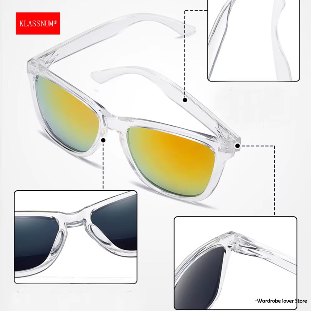 2025 Sunglasses Man Anti-Uv Sun Glasses Coating Lens Driving Fishing UV 400 Protection Outdoor Sports Shades New In